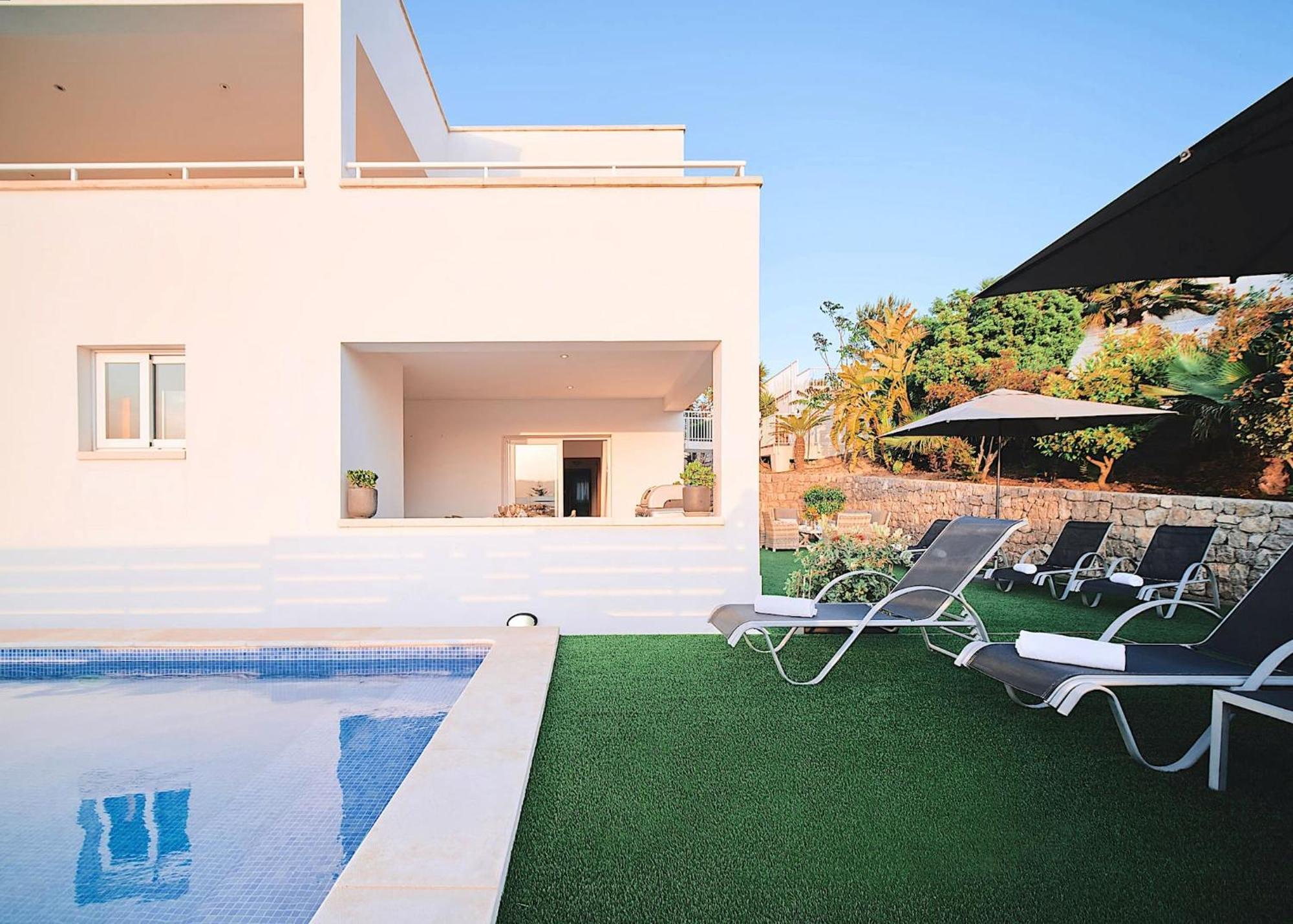 Villa Romeo 2Km From Ibiza Town And 1Km From Talamanca Beach Santa Eularia des Riu Exterior photo